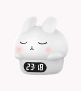 Silicone Racket Light With Two Sets Of Alarm Clocks Small Night Lamp  Adomoo